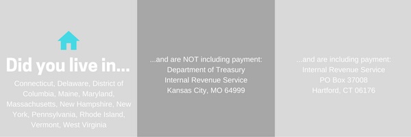 Tax Return Irs Address