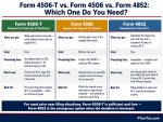 how-to-get-copy-w2-prior-years-form-4506t-4506-4852-comparison