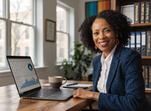 Portrait of a professional tax advisor ready to help clients nationwide with 2025 tax planning and strategy.