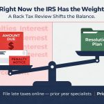 help with back taxes
